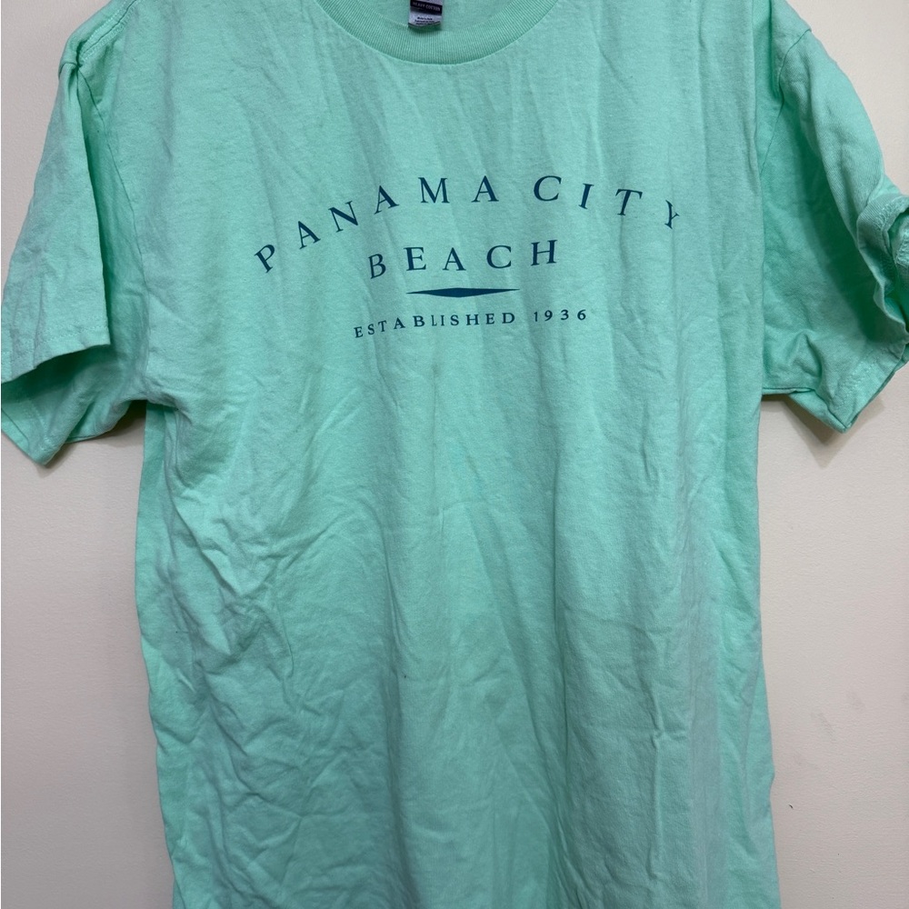 Gildan Mint Green Panama City Beach Tee